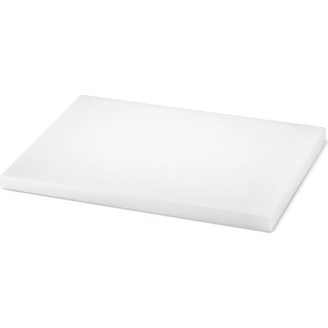 Planche à Découper Polyéthylène Haute Densité Blanche GN 1/2 - Pujadas