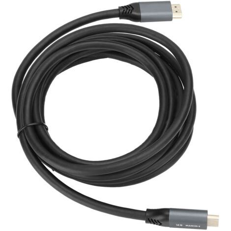 Câble HDMI haute stabilité 3M avec blindage multiple pour une transmission optimale (1/5)