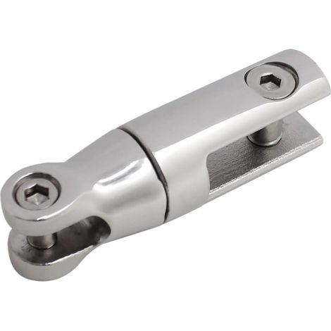 Connecteur de chaîne d'ancre de Bateau 3/8 "-1/2" (10-12 Mm), matériel Marin, chaîne d'ancre en Acier Inoxydable, connecteur de chaîne pivotant à 360 degrés (1/5)