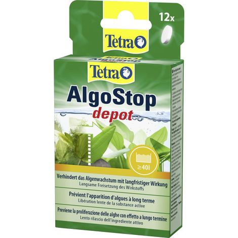 Tetra AlgoStop Depot 12 Tabletten Aquarium-Wasseraufbereiter