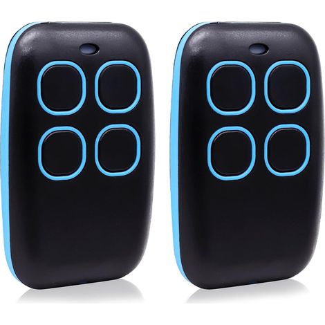 1 Télécommande universelle, 4 boutons, code tournant et fixe, 433 MHz, compatible 90 marques, pour porte de garage (1/5)