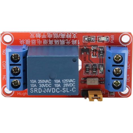 Module de Relais Optocoupleur, Isolement, 5V 12V 24V AC/DC, 5mA, pour Automatisation, Domotique, Projet Électronique, Industrie (1/5)