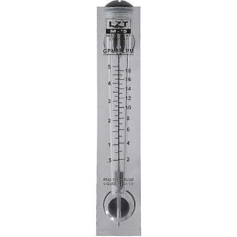Débitmètre d'eau à montage sur panneau, 0,5-5 GPM (2-18 LPM) (1/5)