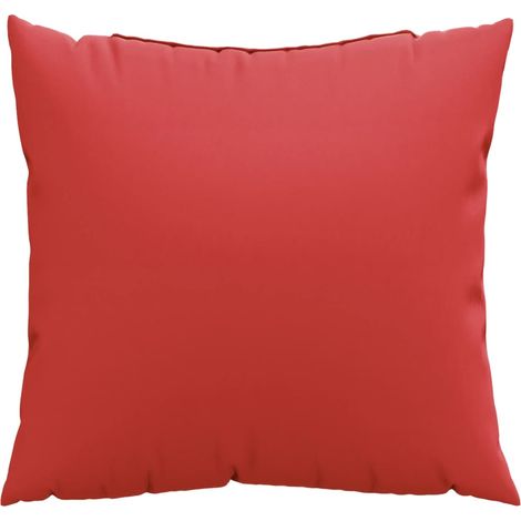 Sofa Cushions 4 pcs Red 50x50 cm Fabric vidaXL