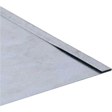 Bordure jardin acier galvanisé 105x35cm (1/4)