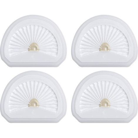 Lot de 4 filtres d'aspirateur à main compatibles avec Black et Decker VLPF10 Filtre de rechange et aspirateur à main Dustbuster HLVA315J HLVA320J00 N575266, remplace la pièce N600601 (1/5)