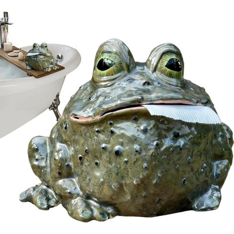 Porte-papier toilette grenouille, grenouille (1/5)