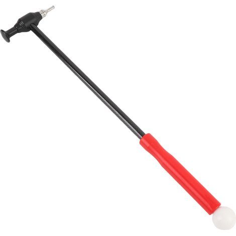 Ensemble d'outils de marteau de carrosserie automobile, nivellement de débosselage sans peinture avec 6 têtes de remplacement pour voiture rouge (1/5)