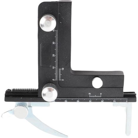 Accesorios para microscopio: calibrador móvil, regla, platina móvil mecánica XY de alta precisión con escala. (1/5)
