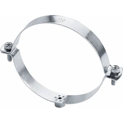 Collar reforzado M8 abierto - Zincado 54 (M8) - Caja de 25 (1/2)