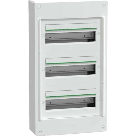 Coffret 3 rangées - 13 modules - Saillie - Sans porte - PrismaSeT XS