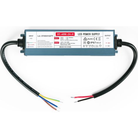LED Netzteil wasserdicht 60W 24V 2.5A IP67