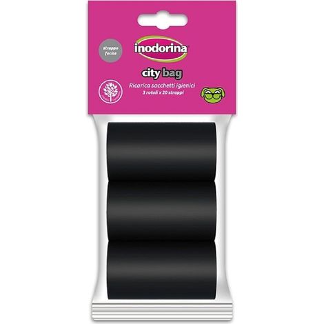 WC nere borse da palude 8 x 20 sacchetti