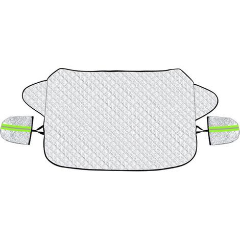 JSSEVN - SHINING HOUSEC Car Windshield Cover Winter Windshield Protector Universal Magnetic Windshield Cover Foldable Car Cover Anti-Frost Snow UV Dust Rain (147x100cm) (1/5)