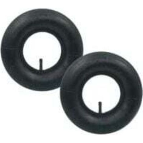 KLVGTIFS PU - 2 pièces 4.10/3.50-4 Chambre à air Pneu TR-13 Valve Droite pour Diable, Chariot, Chariot à Main, Chariot de Jardin, Tondeuse à Gazon--INHHUB (1/4)