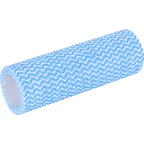 Torchon antiadhésif non tissé, ustensiles de cuisine, essuie-tout jetable, torchon pratique, bleu (1/5)