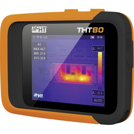 HT Instruments THT80 Wärmebildkamera -20 bis +550 °C 25 Hz integrierte Digitalkamera, WiFi, Touchs