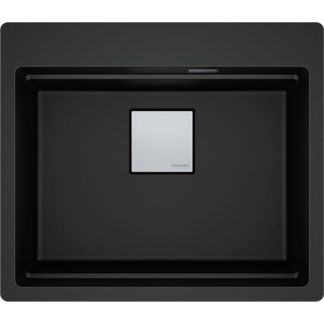 Evier Franke Kubus 2.0 Pro Fragranit+ KNG610-53 - Noir Mat - Vidage : Automatique