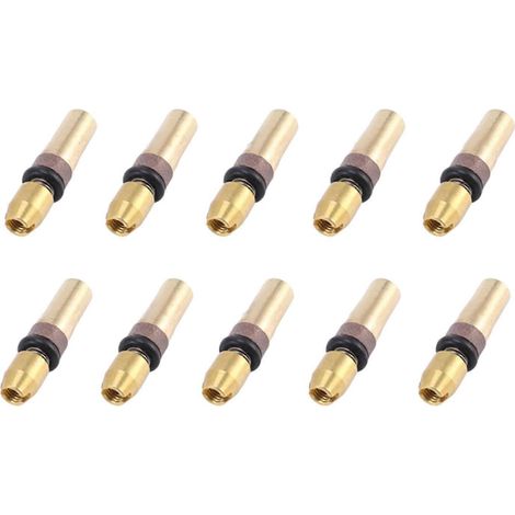 10 têtes de piston à trois étages en cuivre haute pression pour pièces de piston de pompe haute pression 6 mm 30 MPa (1/4)