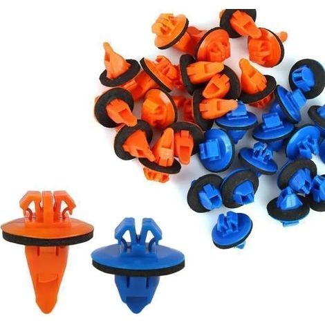 Garniture Revêtement intérieur X Clips retenue voiture pour Toyota Tacoma RAV4 Highlander FJ Cruiser 4Runner 30Pcs (1/5)