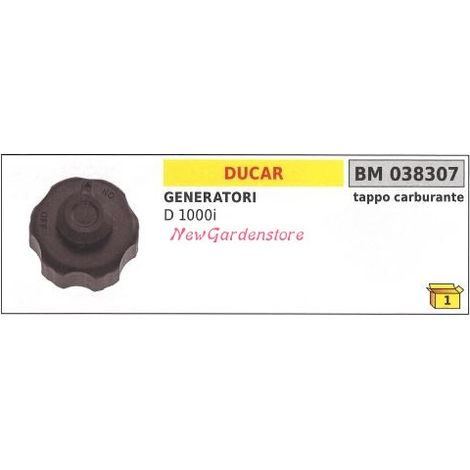 Bouchon de remplissage de carburant DUCAR generator D 1000i 038307