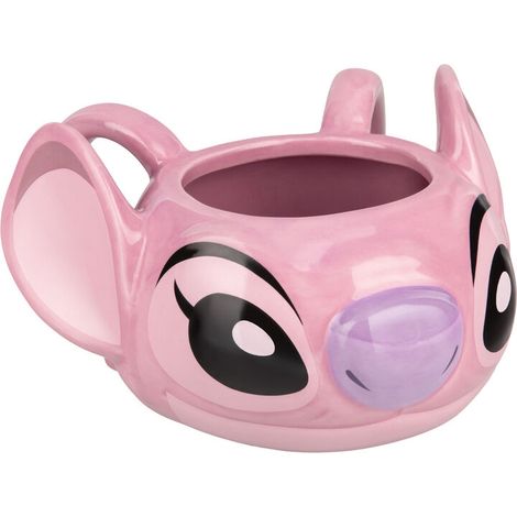 Taza Paladone Angel en cerámica rosa 450 ml