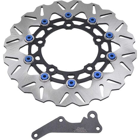 267-mm-Vorderradbremsscheibe für Motorräder, Ersatzrotor kompatibel mit PCX125 PCX150 PCX160 2021-2024, Verschleißteil aus Stahl, hohe Leistung, präzise Passform. (1/5)