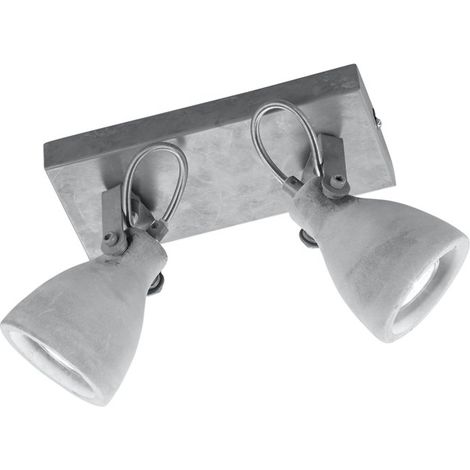 Trio 802500278 Concrete Faretto, 42 W, Calcestruzzo, 18 cm (1/3)