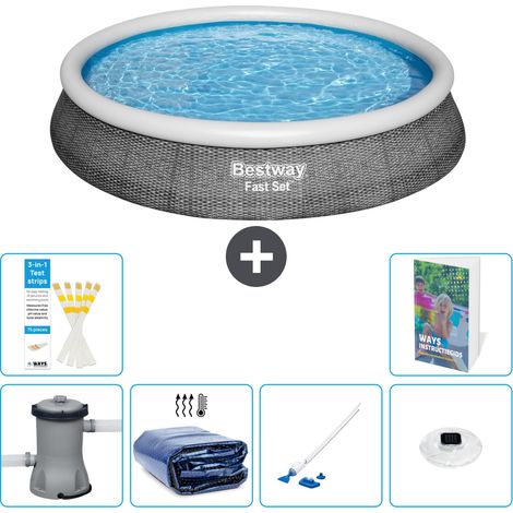 Bestway Fast Set Rund - 396x84 cm - 7-teilig  S204 (1/5)