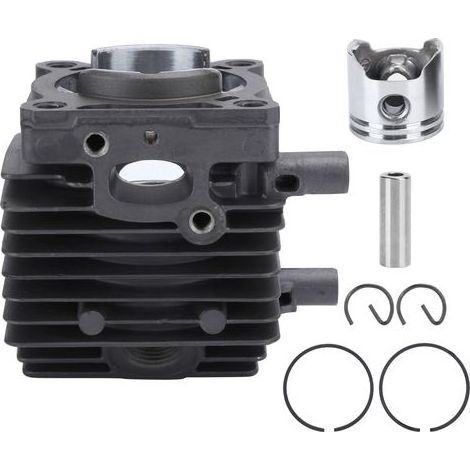 SUNXURY Kit de Piston cylindre de remplacement adapté aux pièces de tondeuse à gazon STIHL FS75 FS80 FS85 HS75 34mm (1/5)