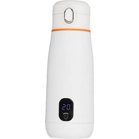 Thermoskanne mit Isolierung – Tragbarer Wasserkocher – 350 ml USB-Reisewasserkocher – Mit Isolierung und Temperaturregelung – Geeignet für Camping, Wandern, Büro und (1/5)