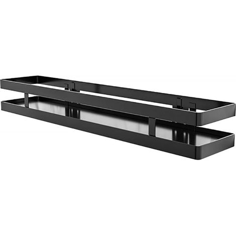 Égouttoir À Vaisselle - 50 Cm - Plastique PP - Cuisine Salle De Bain Balcon - Noir - 1 Pièce (1/5)