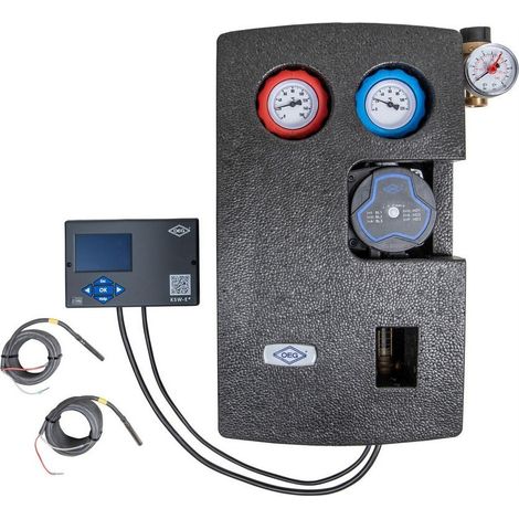 Station solaire avec circulateur solaire PWM 7,5 m et régulation KSW-E (1/2)