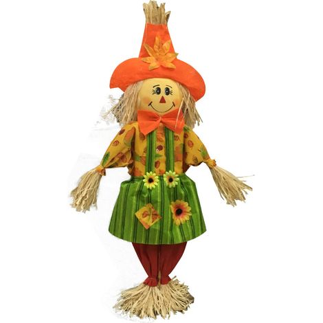 Halloween-Gartendekoration, stehende Schaukel, Vogelscheuche, 1 Stück