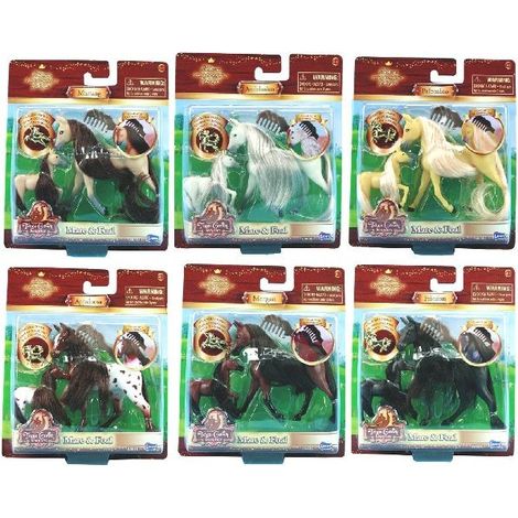 Jeu de chevaux Jument avec poulain