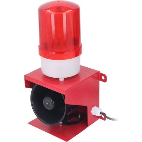 Alarme de sirène industrielle Sirène industrielle alarme extérieure 115db lumière du bruit animalerie disque Plug UE 220V (1/5)