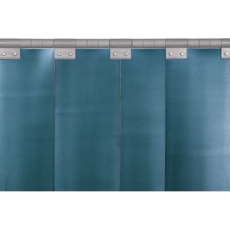 Láminas protectoras para soldadura S9 y amoladura en verde oscuro KEMPER                 300 x 2 mm - Material por metro - 0.8 kg/m