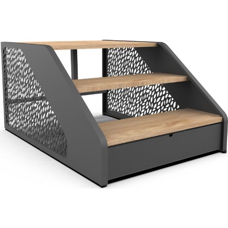 Escalier pour Spa Wood brown