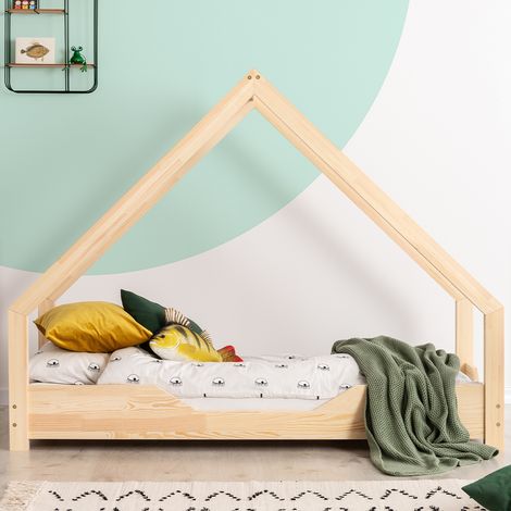 Lettino cabana 90x200 sommier incluso Julie Legno