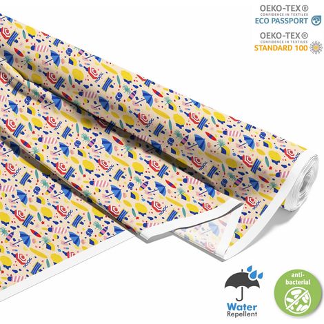 TESSUTI DECORATIVI PER ESTERNI OXFORD - motivo estivo DX9281 (1/5)