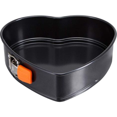 Le Creuset Heart Cake Molde para Pastel Corazón Negro 25 cm
