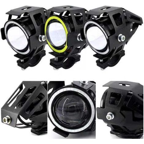 Set of 3 colored 5W U7 laser projectors for locomotives, motorcycles and electric fog lights (external modification).--BIEMMEDUE (1/5)