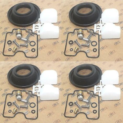 4set Per Gsx750f 1998-2006 Katana 750 Gsf1200 2001-2006 Bandit 1200 a Carburatore Kit di Riparazione Perno a Vuoto a Membrana Galleggiante (1/5)
