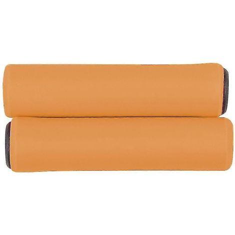 Fahrradgriffe, weiche Silikonschaum-Lenkergriffe-Orange