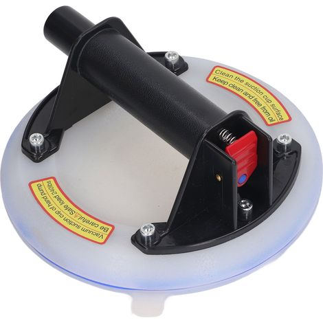 Ventouse à vide pour pompe à air pour carreaux de verre et de céramique, ventouse puissante qui adhère aux surfaces irrégulières, ventouse en silicone de qualité industrielle. (1/5)