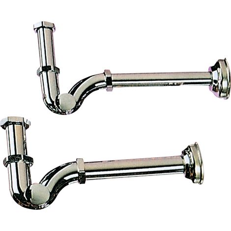 SIFONE A S OTTONE CROMATO D   1- ALCO- 1,0 pz