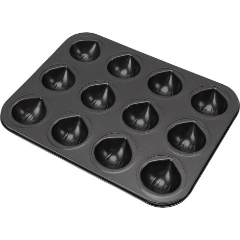 Moules de Cuisson Antiadhésive Muffin Cuisine Cuisine Boulange de Pâturage Poêle à Bouffin Toppake Cupcakes de Cuisson Moule pour Gâteaux à Muffins,Parent,- (1/5)