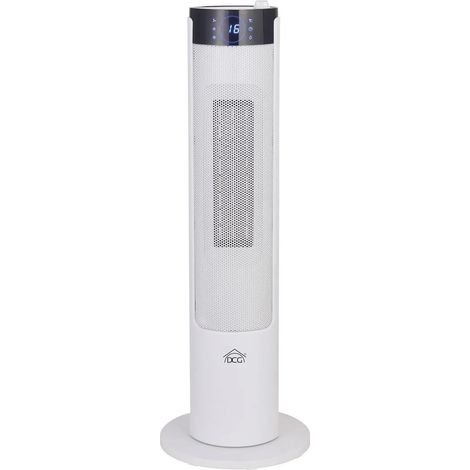 DCG Eltronic PTC5171 calefactor eléctrico Interior Blanco 2200 W Ventilador eléctrico