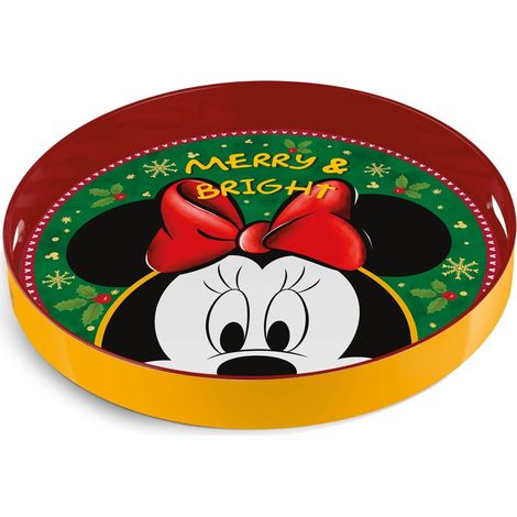 Disney Winter Magic Minnie Mouse vassoio plastica 32 cm