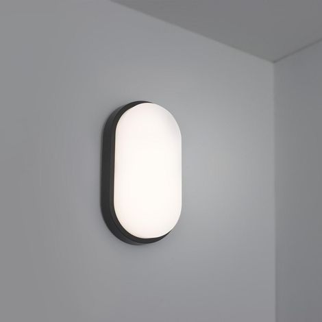 LED Feuchtraumleuchte 10W 4000K anthrazit (1/5)